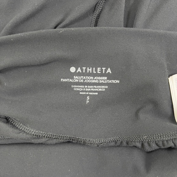Athleta Salutation High Rise Jogger, Black, 531288 - Picture 6 of 7
